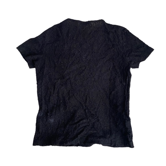 VINTAGE THE WORK COLLECTION Threaded Detailed T-shirt - Picture 4 of 5